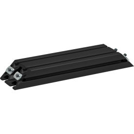 80/20® 40 Series 4080 X 320mm 45 Degree Support Black Anodize 40-2540-BLACK