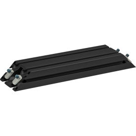 80/20® 40 Series 4080 Lite X 320mm 45 Degree Support Black Anodize 40-2579-BLACK