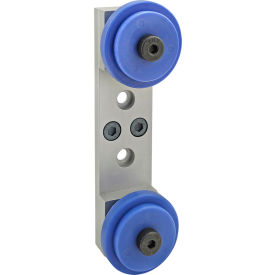 80/20® 40 Series Dual Roller Wheel Bracket Assembly w/40-2290 Wheels 40-2759