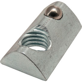 80/20® 40 Series M8 Drop In T-Nut with Ball & Spring Bright 40-3915