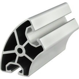 80/20® 40 Series -Slotted Extrusion Profile With 60 Degree Radius 3M Extension Clear 40-4096-3M