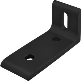80/20® 40 Series Slotted Inside Corner Bracket with 3 Hole Black 40-4280-BLACK