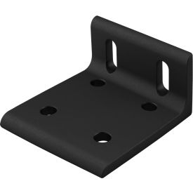 80/20® 40 Series Slotted Inside Corner Bracket with 6 Hole Black 40-4285-BLACK