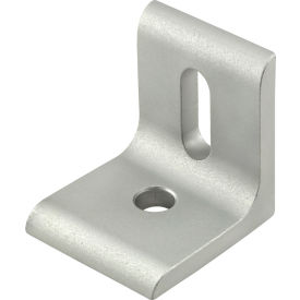 80/20® 40 Series Slotted Inside Corner Bracket with 2 Hole Clear 40-4295