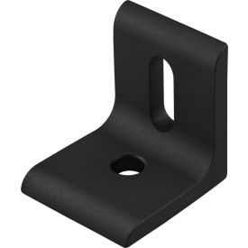 80/20® 40 Series Slotted Inside Corner Bracket with 2 Hole Black 40-4295-BLACK