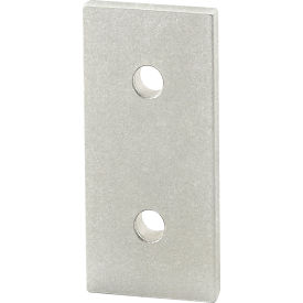 80/20® 40 Series Aluminum Straight Flat Plate with 2 Hole Clear 40-4307