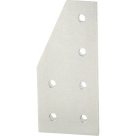 80/20® 40 Series 90 Degree Angled Stacked Flat Plate with 6 Hole Clear 40-4320