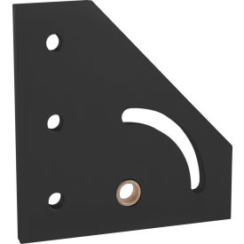 80/20® 40 Series 90 Degree Right Hand Pivot Bracket Black 40-4337-BLACK