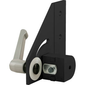 80/20® 40 Series 90 Degree Right Hand Pivot Assembly w/ L-Handle Black 40-4348-BLACK