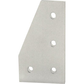 80/20® 40 Series 4 Hole 90 Degree Joining Plate Clear 40-4350