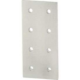 80/20® 40 Series 8 Hole Joining Plate Clear 40-4365