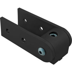 80/20® 40 Series 0 Degree Standard Structural Pivot Assembly Black Anodize 40-4397-BLACK