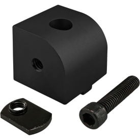 80/20® 40 Series 0 Degree Dynamic Right Angle Pivot Nub Black Anodize 40-4425-BLACK