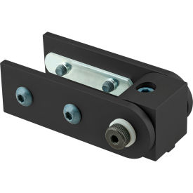 80/20® 40 Series Right Angle 0 Degree Dynamic Pivot Assembly Black Anodize 40-4428-BLACK