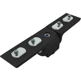 80/20® 40 Series Right Angle 0 Degree Dynamic Pivot Assembly with Dual L Arms 40-4431-BLACK