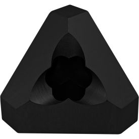 80/20® 40 Series 3 Way Triangular Corner Connector Black 40-4441-BLACK