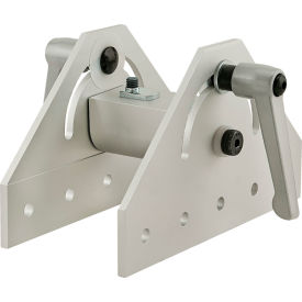 80/20® 40 Series 180 Degree Wide Double Pivot Bracket Assembly with L Handles 40-4455