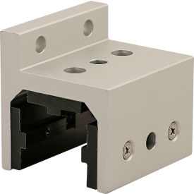 80/20® 40 Series 3 Slot Mount Single Flange Short Standard Linear Bearing with Brake Holes 40-6515