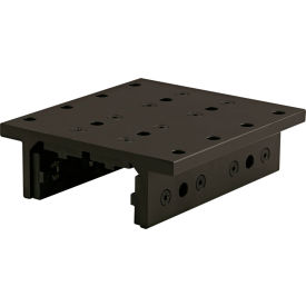 80/20® 40 Series 4 Slot Mount Double Flange Long High Cycle Linear Bearing w/Brake Hole Black 40-6534-BLACK