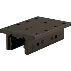 80/20® 40 Series Double Flange Long High Cycle Linear Bearing with Brake Holes Black Anodize 40-6536-BLACK