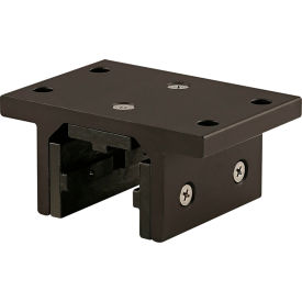 80/20® 40 Series 3-Slot Mount Short Double Flange Linear Bearing Black 40-6825-BLACK