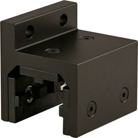 80/20® 40 Series 3-Slot Mount Single Flange Short High Cycle Linear Bearing Black 40-6830-BLACK
