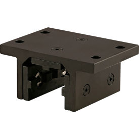 80/20® 40 Series 3-Slot Mount Short Double Flange High Cycle Linear Bearing Black 40-6835-BLACK
