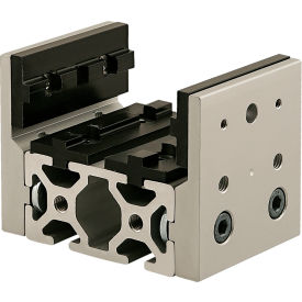 80/20® 40 Series Short Single Mount Unibearing™ Assembly On 40-4080 x 75MM Clear 40-6871