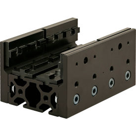 80/20® 40 Series Long Single Mount Unibearing™ Assembly 40-4080 x 160MM Black 40-6874-BLACK