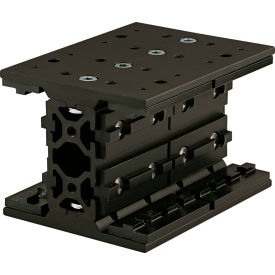 80/20® 40 Series Long Double Mount Unibearing™ Assembly 40-4080 x 160MM Black 40-6883-BLACK