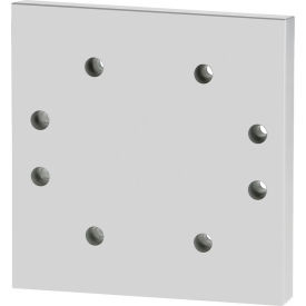 80/20® Universal Cobot Mounting Blank Plate Anodized Aluminum 8
