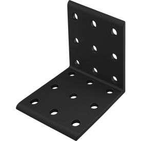 80/20® 10 Series 18 Hole Inside Corner Bracket Black 4017-BLACK