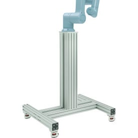 80/20® 40 Series Aluminum Mobile Robot Pedestal Base Kit 1200mm Height 40200-MP-K-1200