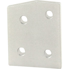 80/20® 10 Series 4 Hole 15 Degree Angled Flat Plate 4110