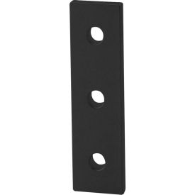 80/20® 10 Series 3 Hole Joining Strip Black 4118-BLACK