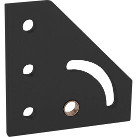 80/20® 10 Series Right Hand Pivot Bracket Black 4137-BLACK