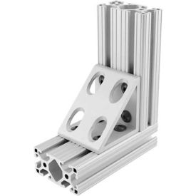 80/20 4138 8 Hole Inside Gusset Corner Bracket 2