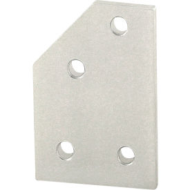 80/20® 10 Series 4 Hole 45 Degree Angle Joining Plate 4145