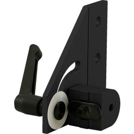 80/20® 10 Series Right Hand Pivot Assembly w/ L-Handle Black 4148-BLACK