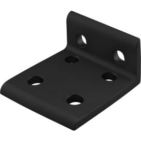 80/20® 10 Series 6 Hole Inside Corner Bracket 4175-BLACK