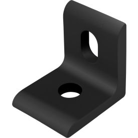 80/20® 10 Series 2 Hole Slotted Corner Bracket 4265-BLACK