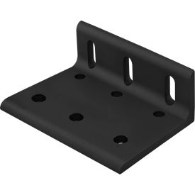 80/20® 15 Series 9 Hole Slotted Inside Corner Bracket 4281-BLACK
