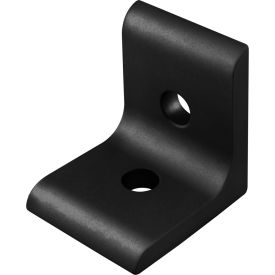 80/20® 15 & Ready Tube Series 2 Hole Inside Corner Bracket 4302-BLACK