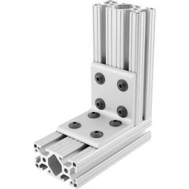 80/20 4304 8 Hole Inside Corner Bracket 4304
