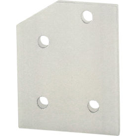 80/20® 15 Series 4 Hole 30 Degree Angle Joining Plate Clear 4331