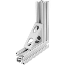 80/20 4336 4 Hole Inside Gusset Corner Bracket 3