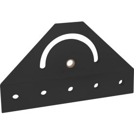 80/20® 15 Series 180 Degree Pivot Bracket Black 4424-BLACK