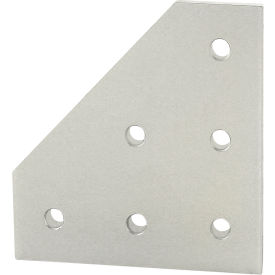 80/20® 15 Series 6 Hole 90 Degree Angled Squared Flat Plate 4461