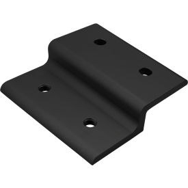 80/20® 45 Series Single Arm Wide Panel Retainer Black 45-2433-BLACK