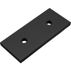 80/20® 45 Series Single Backing Plate Black 45-2437-BLACK